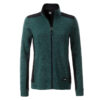 J&N Ladies' Knitted Fleece Jacket
