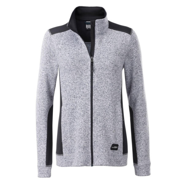 J&N Ladies' Knitted Fleece Jacket