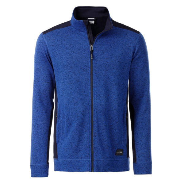 JN862_RYMENY_VS J&N Knitted Fleece Jacket