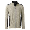 JN862_STMEBL_VS J&N Knitted Fleece Jacket
